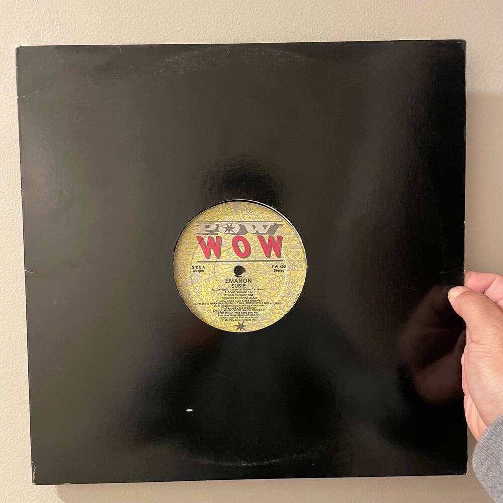Emanon - Susie 12" vintage vinyl record hip hop electro